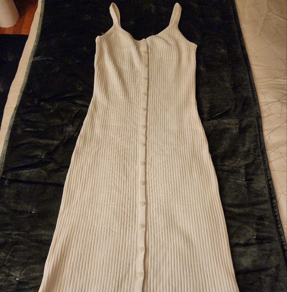 Buttoned Dress